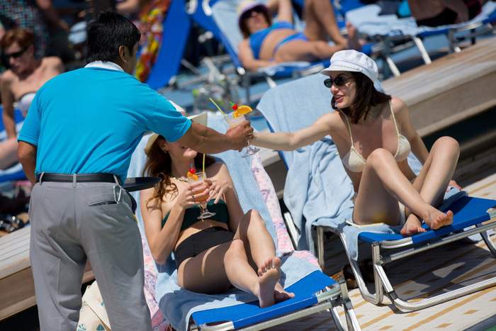 Celestyal Cruises Celestyal Olympia Serving by the pool.jpg